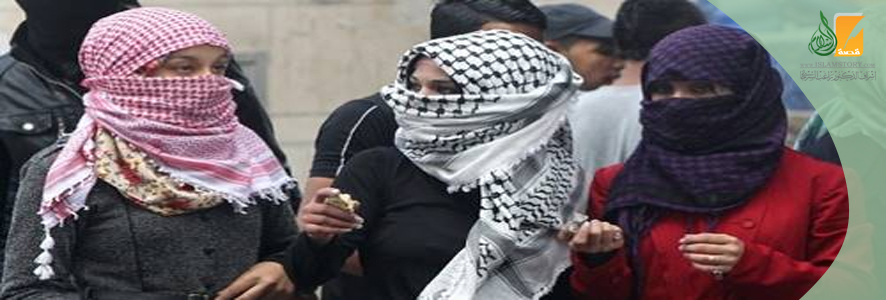 النساء ونصرة فلسطين