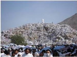 Más de dos millones de peregrinos sobre Arafat