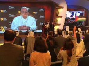 El Papa anuncia que la mejor maestra del mundo es una mujer palestina
