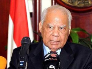الببلاوى يلتقى وفد لجنة السلم والأمن الإفريقى ورئيس البرلمان العربى